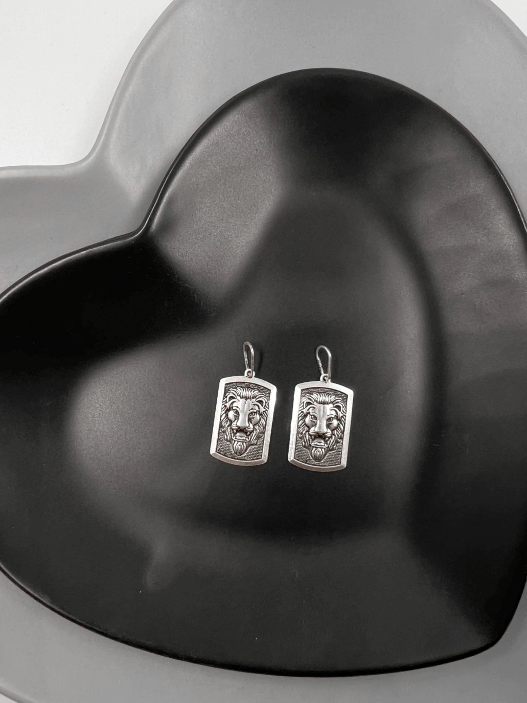 Pingente Masculino Placa Leão