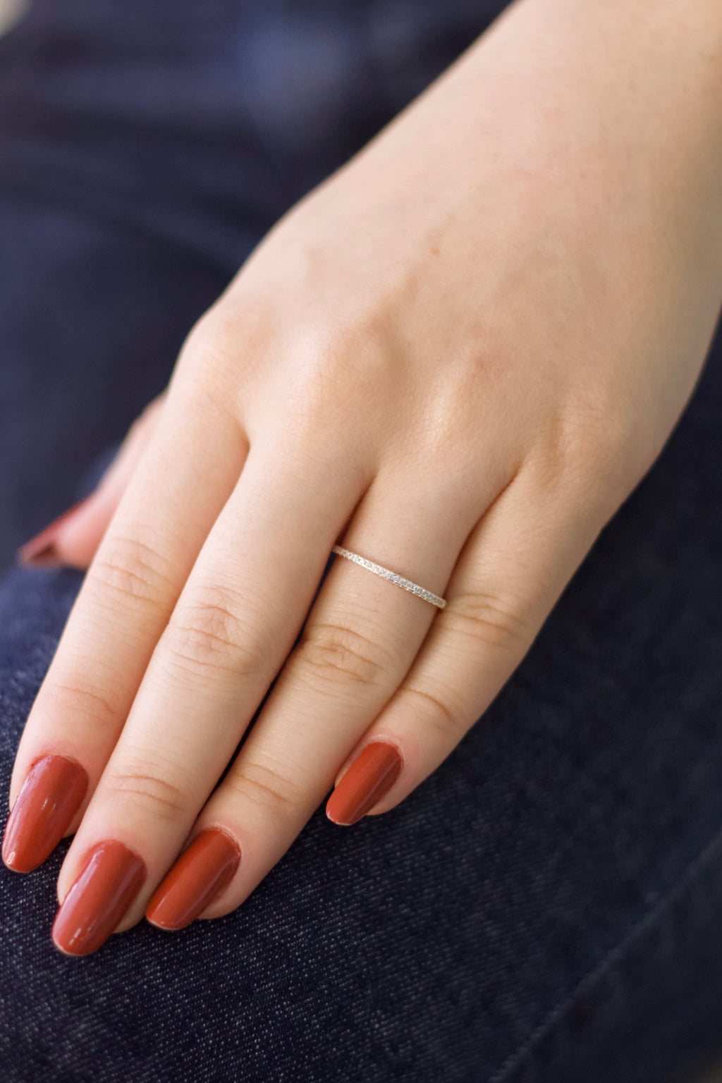 Anel Aparador Minimalista Prata 925