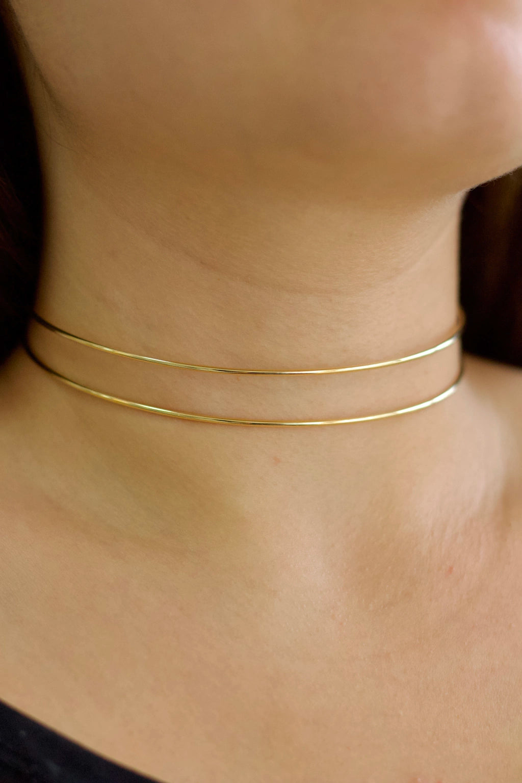 Chocker Aro Duplo Semijoia