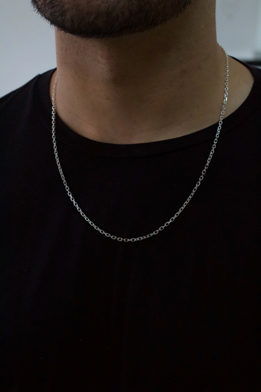 Corrente Elo Cadeado 3mm 60cm