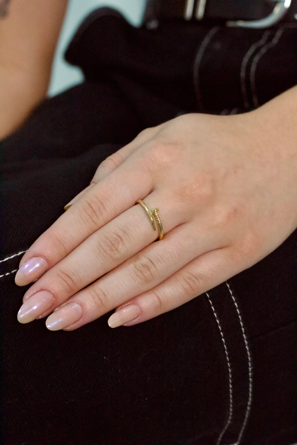 Anel Parafuso Semijoia