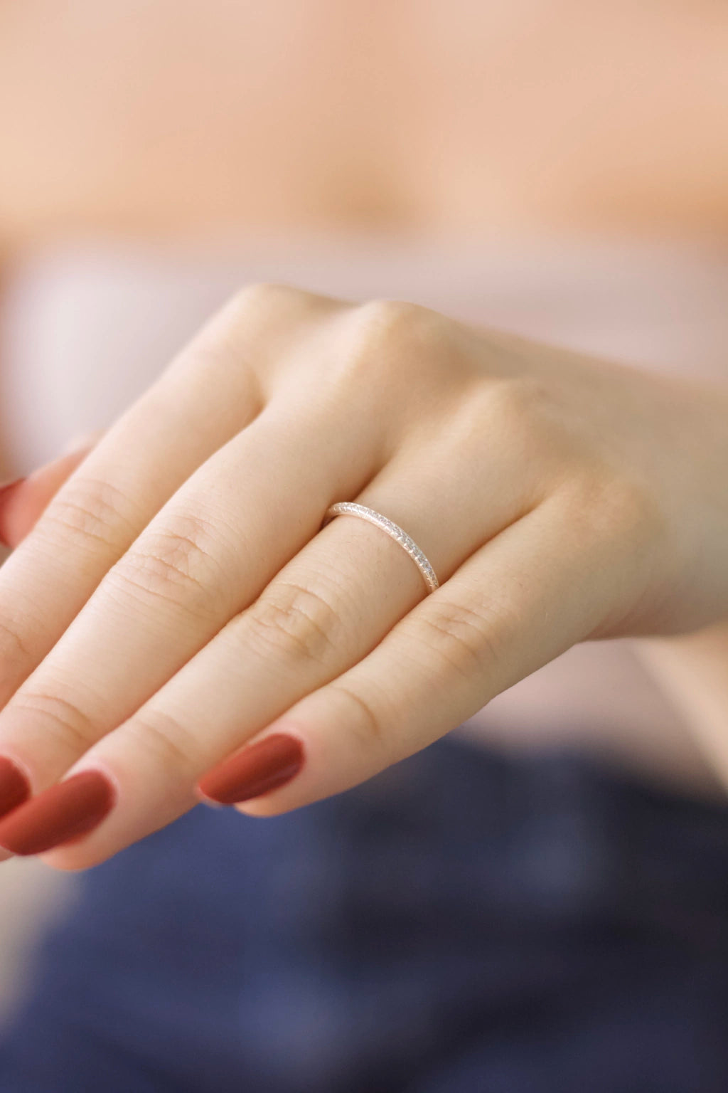 Anel Aparador Minimalista Prata 925